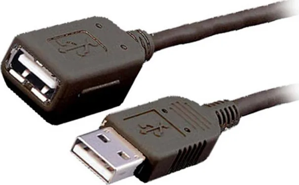MediaRange USB 2.0 Cable USB-A male - USB-A female 3m (MRCS111) MediaRange USB 2.0 Cable USB-A male - USB-A female 3m (MRCS111) - Image 1