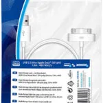MediaRange USB to 30-Pin Cable Λευκό 1m (MRCS181)