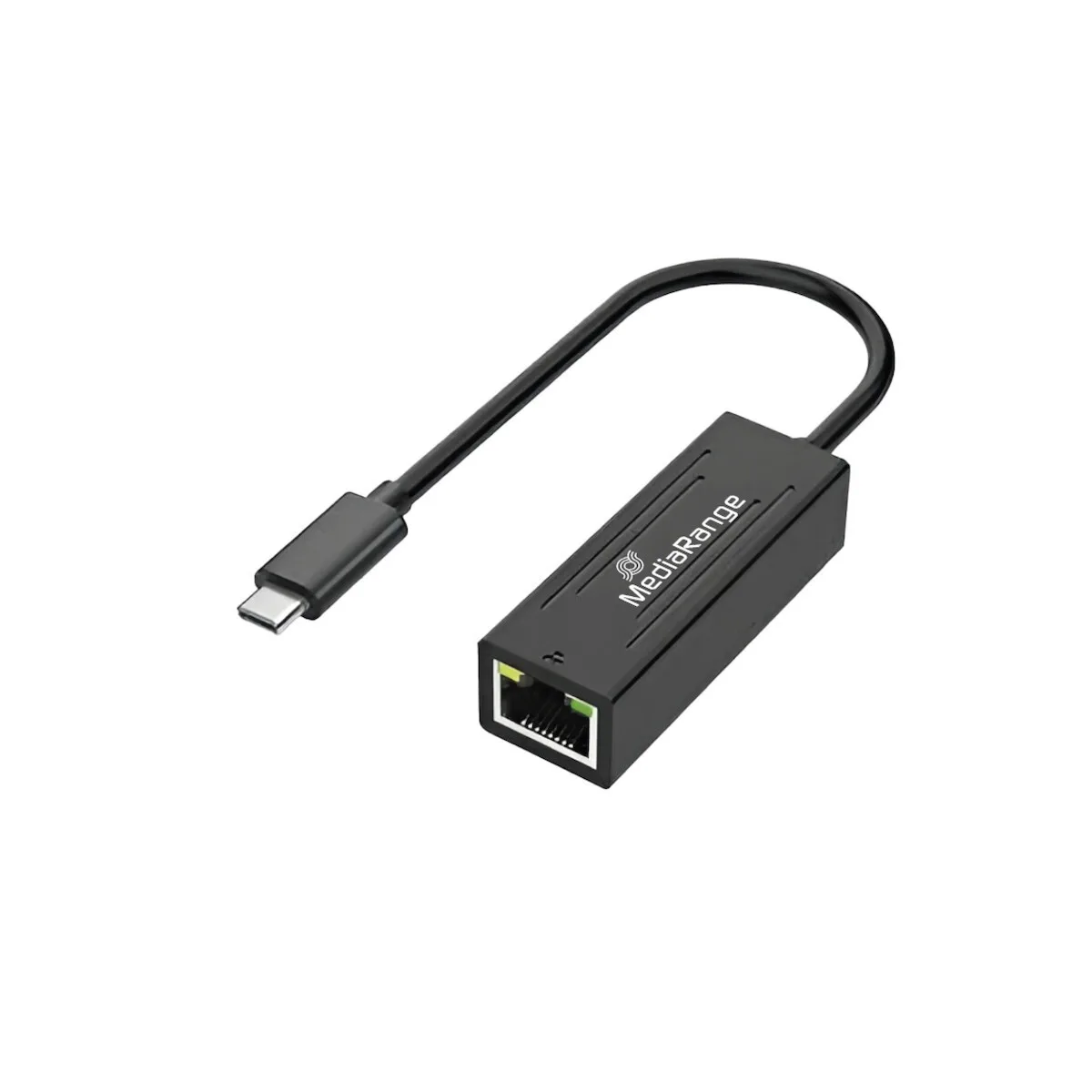 Mediarange Usb Type C To Ethernet Rj45 Adapter Mediarange Usb Type C To Ethernet Rj45 Adapter - Image 1