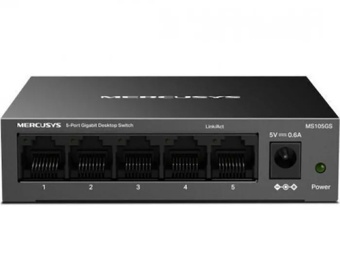 Mercusys MS108GS-M2 Unmanaged L2 Switch με 8 Θύρες Gigabit (1Gbps) Ethernet Mercusys MS108GS-M2 Unmanaged L2 Switch με 8 Θύρες Gigabit (1Gbps) Ethernet - Image 1