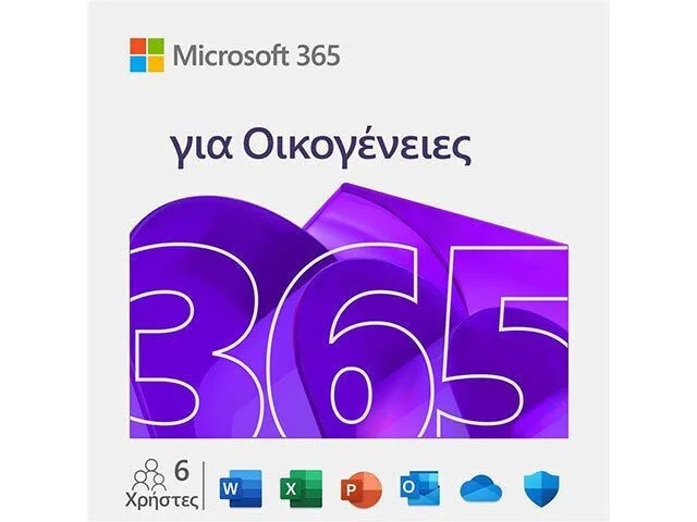 Microsoft 365 Personal Ελληνικά σε Ηλεκτρονική άδεια για 6 Χρήστες και 1 Έτος χρήσης EP2-36894 Microsoft 365 Personal Ελληνικά σε Ηλεκτρονική άδεια για 6 Χρήστες και 1 Έτος χρήσης EP2-36894 - Image 1