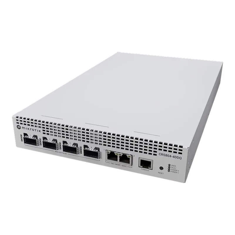 MikroTik 1τμχ CRS804-4DDQ-hRM MikroTik 1τμχ CRS804-4DDQ-hRM - Image 1