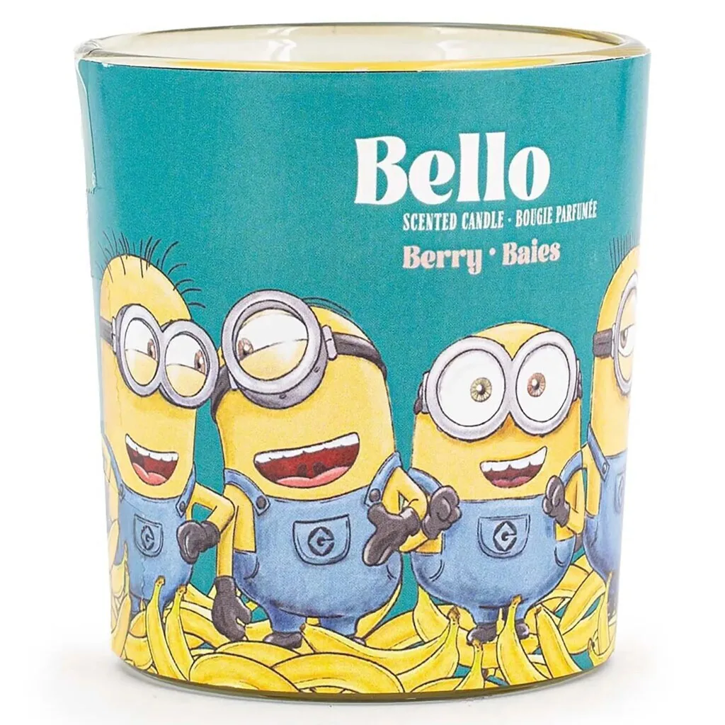 Minions Αρωματικό Κερί σε Βάζο με Άρωμα Κεράσι 110gr Minions Αρωματικό Κερί σε Βάζο με Άρωμα Κεράσι 110gr - Image 1