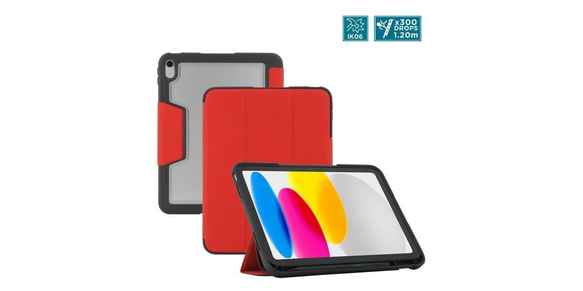 Mobilis Back Cover Ανθεκτική Κόκκινη (Ipad 11" (2025) / Ipad 10.9) Mobilis Back Cover Ανθεκτική Κόκκινη (Ipad 11" (2025) / Ipad 10.9) - Image 1
