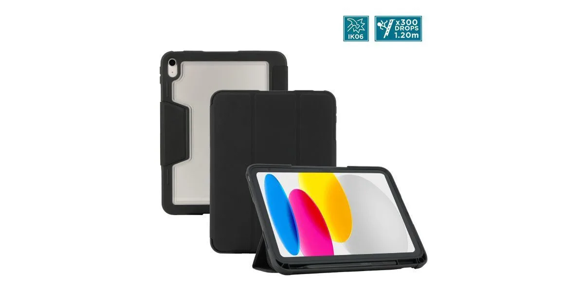 Mobilis Flip Cover Ανθεκτική με Πληκτρολόγιο Διάφανη (Ipad 11" (2025) / Ipad 10.9" (2022)) Mobilis Flip Cover Ανθεκτική με Πληκτρολόγιο Διάφανη (Ipad 11" (2025) / Ipad 10.9" (2022)) - Image 1