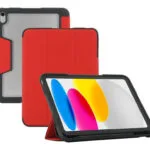 Mobilis Flip Cover Ανθεκτική με Πληκτρολόγιο Κόκκινη (iPad 11'' 2025, iPad 10.9)
