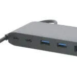 Mobilis USB-C Docking Station με HDMI PD Ethernet Γκρι (020027)
