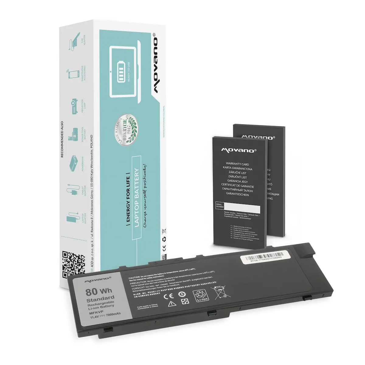 Movano Battery Dell Precision 15 7510 Movano Battery Dell Precision 15 7510 - Image 1