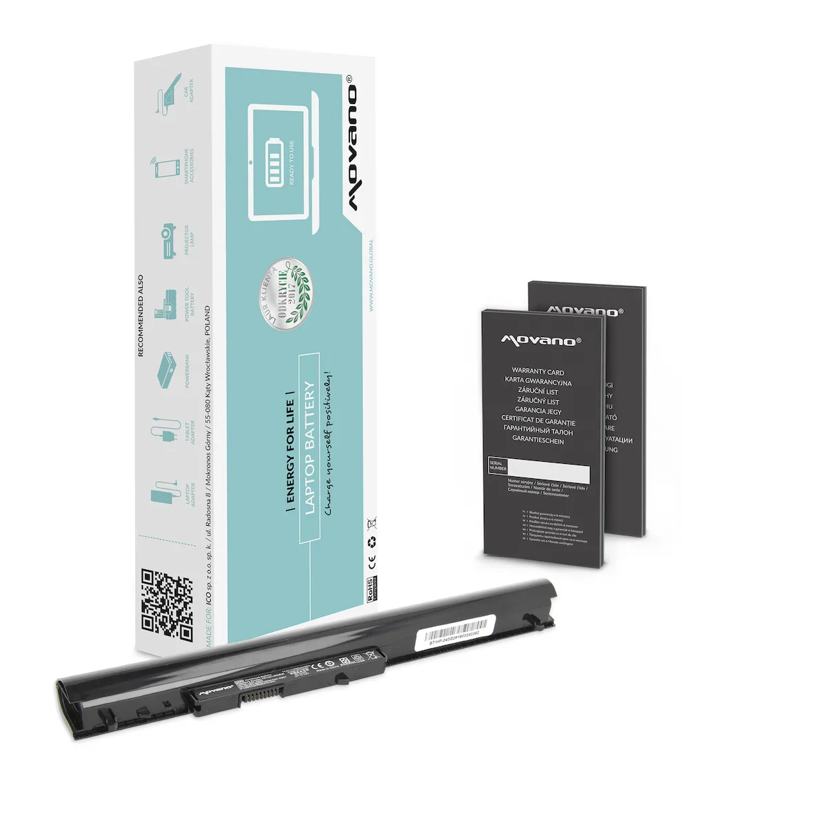 Movano Συμβατή Μπαταρία για HP HP 240 G2, 255 G2 με 2200mAh (BT/HP-240G2) Movano Συμβατή Μπαταρία για HP HP 240 G2, 255 G2 με 2200mAh (BT/HP-240G2) - Image 1