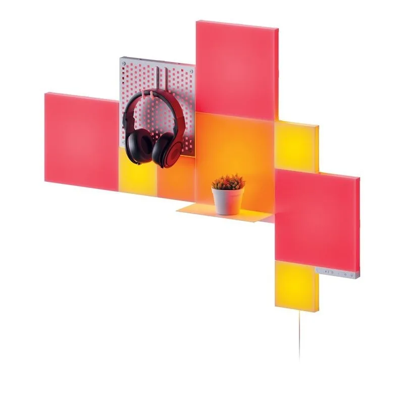 Nanoleaf Διακοσμητικό Φωτιστικό LED RGBW Πίνακας 10τμχ Nanoleaf Διακοσμητικό Φωτιστικό LED RGBW Πίνακας 10τμχ - Image 1