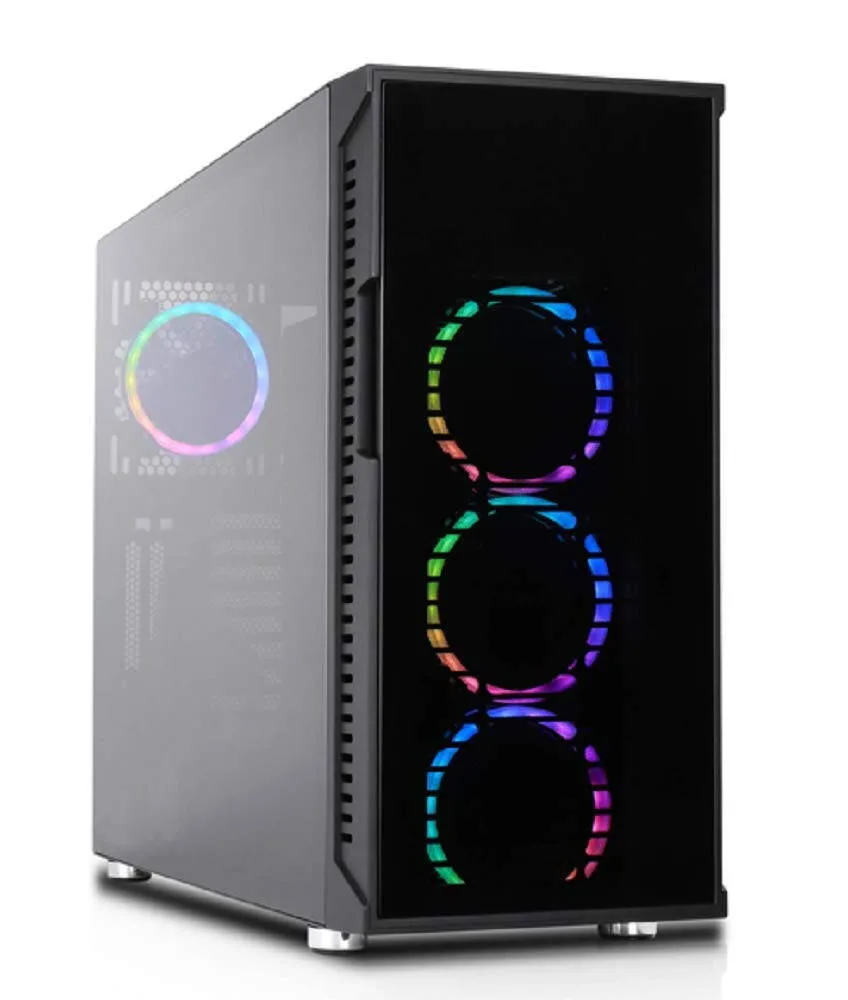 Nanoxia Deep Silence 8 A-RGB Gaming Midi Tower Κουτί Υπολογιστή με Πλαϊνό Παράθυρο Μαύρο Nanoxia Deep Silence 8 A-RGB Gaming Midi Tower Κουτί Υπολογιστή με Πλαϊνό Παράθυρο Μαύρο - Image 1