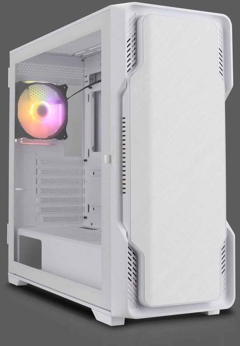 Nanoxia DS-9 ARGB TG-Mesh Gaming Midi Tower Κουτί Υπολογιστή με Πλαϊνό Παράθυρο Λευκό Nanoxia DS-9 ARGB TG-Mesh Gaming Midi Tower Κουτί Υπολογιστή με Πλαϊνό Παράθυρο Λευκό - Image 1