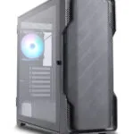 Nanoxia DS-9 ARGB TG-Mesh Gaming Midi Tower Κουτί Υπολογιστή με Πλαϊνό Παράθυρο Μαύρο