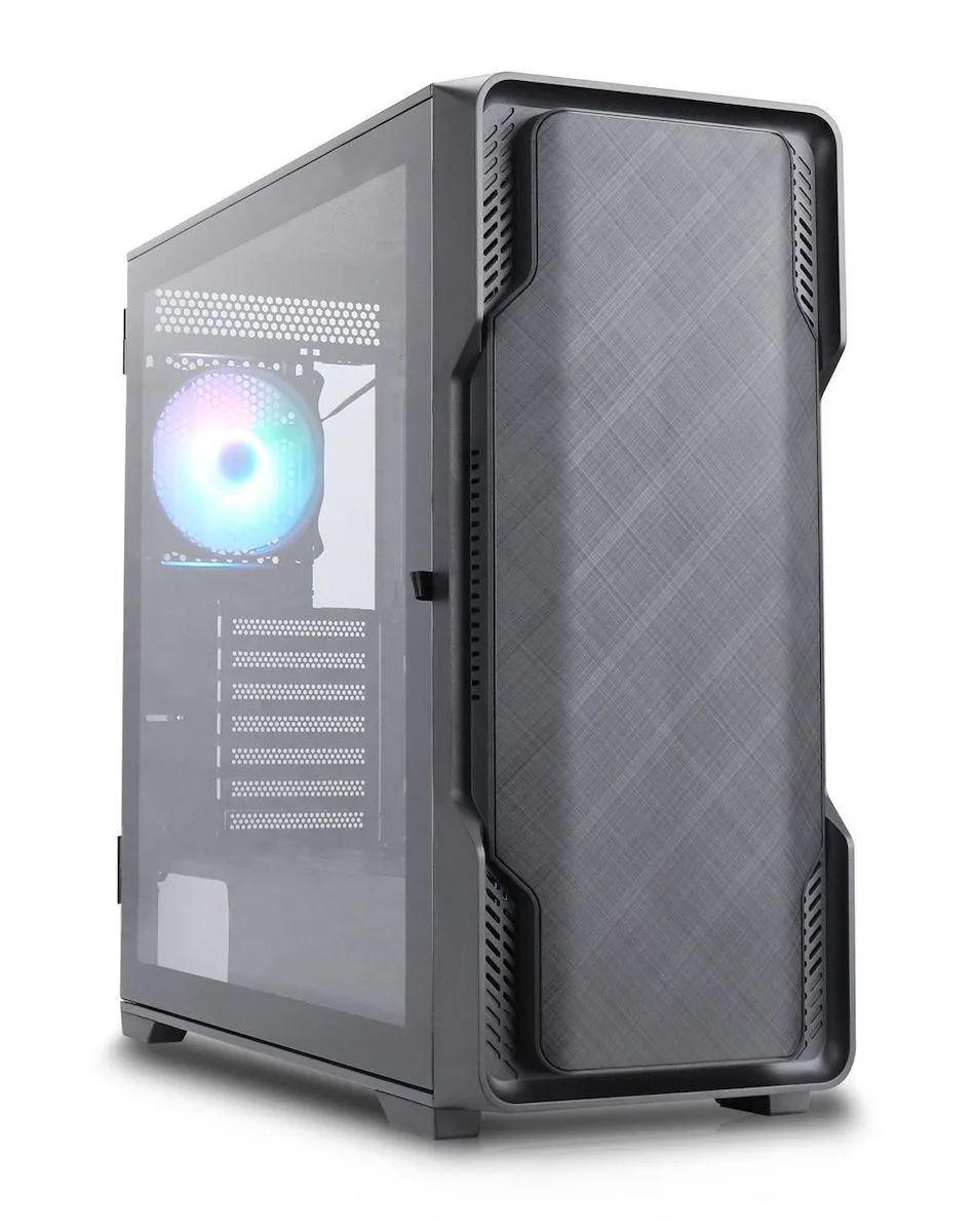 Nanoxia DS-9 ARGB TG-Mesh Gaming Midi Tower Κουτί Υπολογιστή με Πλαϊνό Παράθυρο Μαύρο Nanoxia DS-9 ARGB TG-Mesh Gaming Midi Tower Κουτί Υπολογιστή με Πλαϊνό Παράθυρο Μαύρο - Image 1