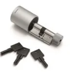Netatmo Κύλινδρος Κλειδαριάς 58mm με 3 Κλειδιά Ασημί