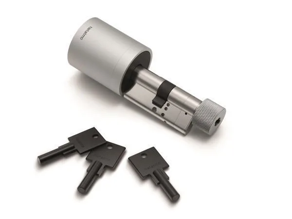 Netatmo Κύλινδρος Κλειδαριάς 58mm με 3 Κλειδιά Ασημί Netatmo Κύλινδρος Κλειδαριάς 58mm με 3 Κλειδιά Ασημί - Image 1