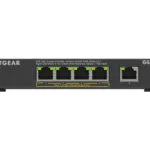NetGear GS305P-300EUS Managed L3 PoE+ Switch με 4 Θύρες Gigabit (1Gbps) Ethernet