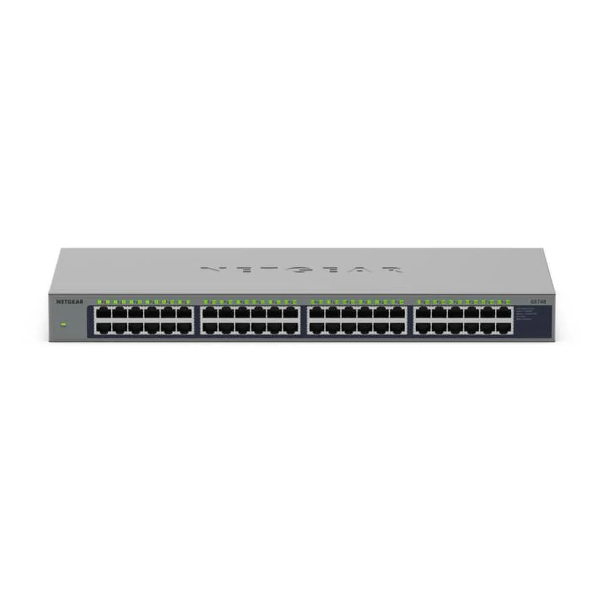 NetGear GS748-100EUS Unmanaged Switch με 48 Θύρες Gigabit (1Gbps) Ethernet NetGear GS748-100EUS Unmanaged Switch με 48 Θύρες Gigabit (1Gbps) Ethernet - Image 1