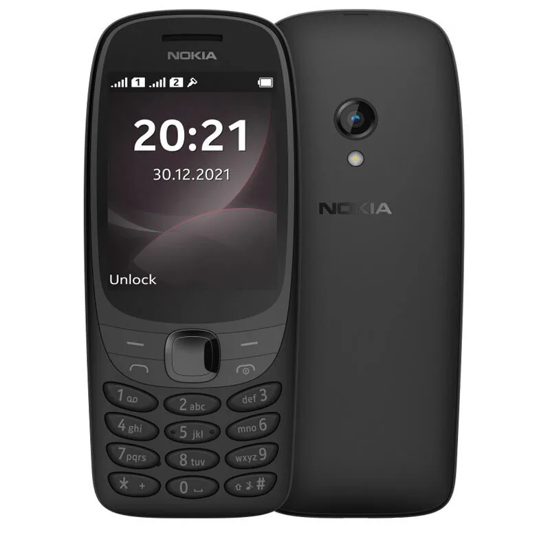 Nokia 6310 (2024) Dual SIM Κινητό με Κουμπιά (Αγγλικό Μενού) Μαύρο Nokia 6310 (2024) Dual SIM Κινητό με Κουμπιά (Αγγλικό Μενού) Μαύρο - Image 1