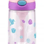 Nuk Contigo Easy Straw Παιδικό Παγούρι Πλαστικό με Καλαμάκι Ροζ 420ml