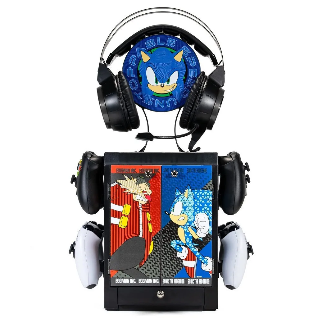 Numskull Gaming Locker Βάση για 4 χειριστήρια Xbox / PC / PS4 / XBOX One / Switch / PS5 / Xbox Series X/S Sonic the Hedgehog Πολύχρωμη Numskull Gaming Locker Βάση για 4 χειριστήρια Xbox / PC / PS4 / XBOX One / Switch / PS5 / Xbox Series X/S Sonic the Hedgehog Πολύχρωμη - Image 1