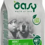 Oasy World Of Love 12kg Ξηρά Τροφή για Ενήλικους Σκύλους Μεσαίων & Μεγαλόσωμων Φυλών με Αρνί