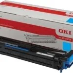 OKI 45103715 Cyan Drum Γνήσιο Drum Laser Εκτυπωτή Κυανό 40000 Σελίδων 45103715