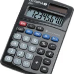 Olympia 2501 Αριθμομηχανή Τσέπης 8 Ψηφίων σε Γκρι Χρώμα 40185