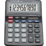 Olympia 2502 TCSM Αριθμομηχανή 10 Ψηφίων σε Γκρι Χρώμα