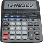 Olympia 2503 TCSM Αριθμομηχανή Λογιστική 12 Ψηφίων σε Γκρι Χρώμα 2504