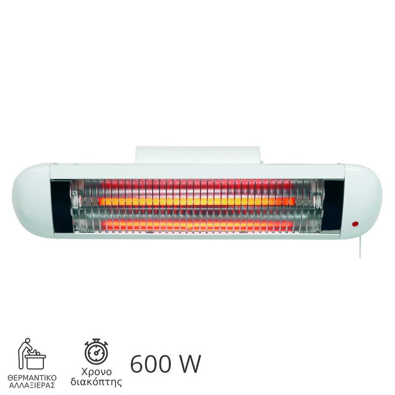 Olympia BS 50 Επιτοίχια Σόμπα Χαλαζία Μπάνιου 600W Olympia BS 50 Επιτοίχια Σόμπα Χαλαζία Μπάνιου 600W - Image 1