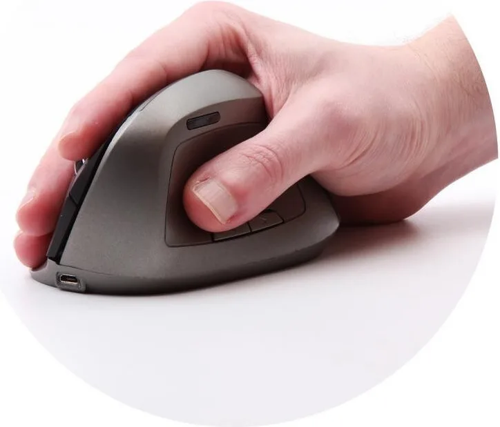 Ordissimo Vertical Ergonomic Wireless Ασύρματο Ποντίκι Γκρι Ordissimo Vertical Ergonomic Wireless Ασύρματο Ποντίκι Γκρι - Image 1