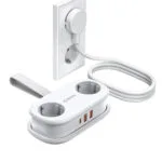 Orico Πολύπριζο Aσφαλείας 2 Θέσεων με 2 USB-A, 1 USB-C και Καλώδιο 1.1m