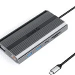 Orico XDR 12in1 USB-C Docking Station με HDMI 4K PD Ethernet Γκρι
