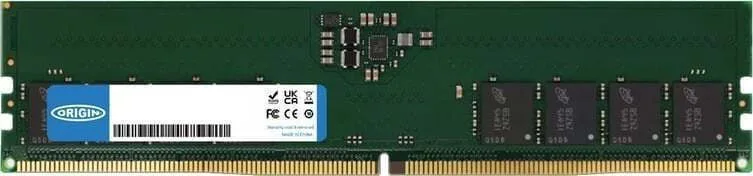 Origin Storage DDR5 με Module 1x32GB και Ταχύτητα 4800 για Desktop OM32G54800U2RX8NE11 Origin Storage DDR5 με Module 1x32GB και Ταχύτητα 4800 για Desktop OM32G54800U2RX8NE11 - Image 1