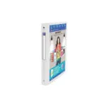 Oxford Ringbuch Polyvision A4 4 Κρίκοι Ø20 Mm Ράχη 30 Mm Διάφανο