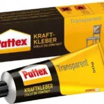 Packaging Adhesive Pattex Transparent Contact Glue Tube 50g