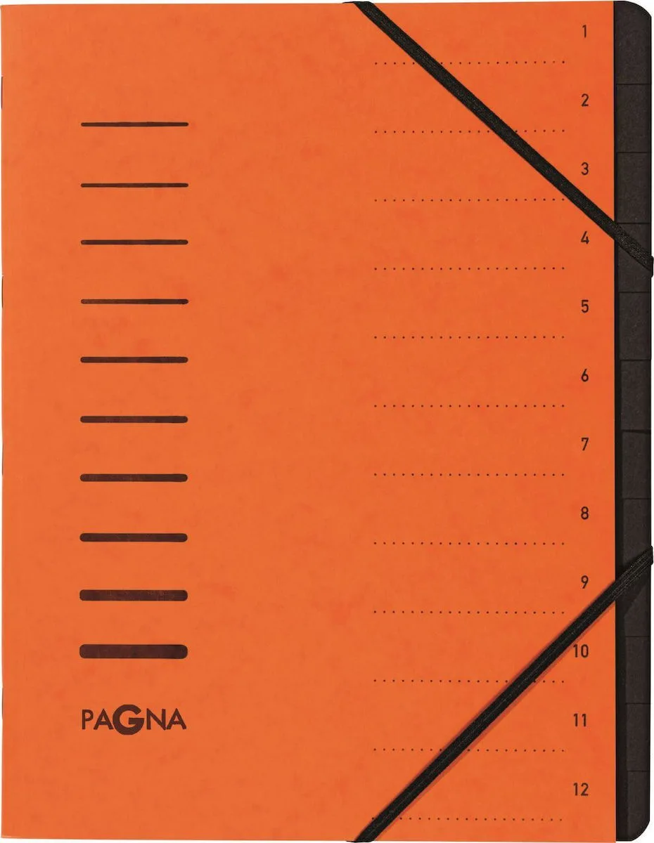 Pagna Φάκελος με Αυτιά για Χαρτί A4 Πορτοκαλί 40059-12 Pagna Φάκελος με Αυτιά για Χαρτί A4 Πορτοκαλί 40059-12 - Image 1