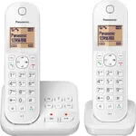 Panasonic KX-TGC422 Ασύρματο Τηλέφωνο Duo Λευκό