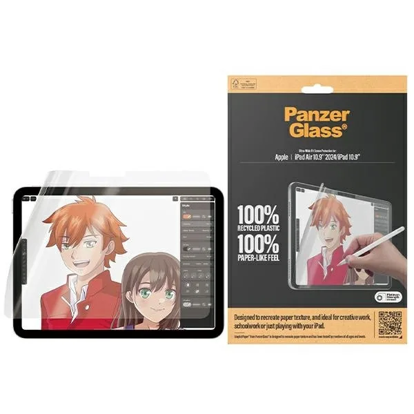 PanzerGlass 0.16mm Screen Protector (APPLE IPAD AIR 10.9 (6GEN)) 2834 PanzerGlass 0.16mm Screen Protector (APPLE IPAD AIR 10.9 (6GEN)) 2834 - Image 1