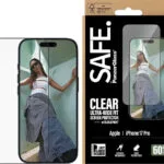 PanzerGlass Screen Protector Μαύρο (iPhone 17 / 17 Pro / 16 Pro) SA70102