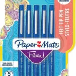 Paper Mate Flair Μαρκαδόροι Blister Σετ 5τμχ 2028647