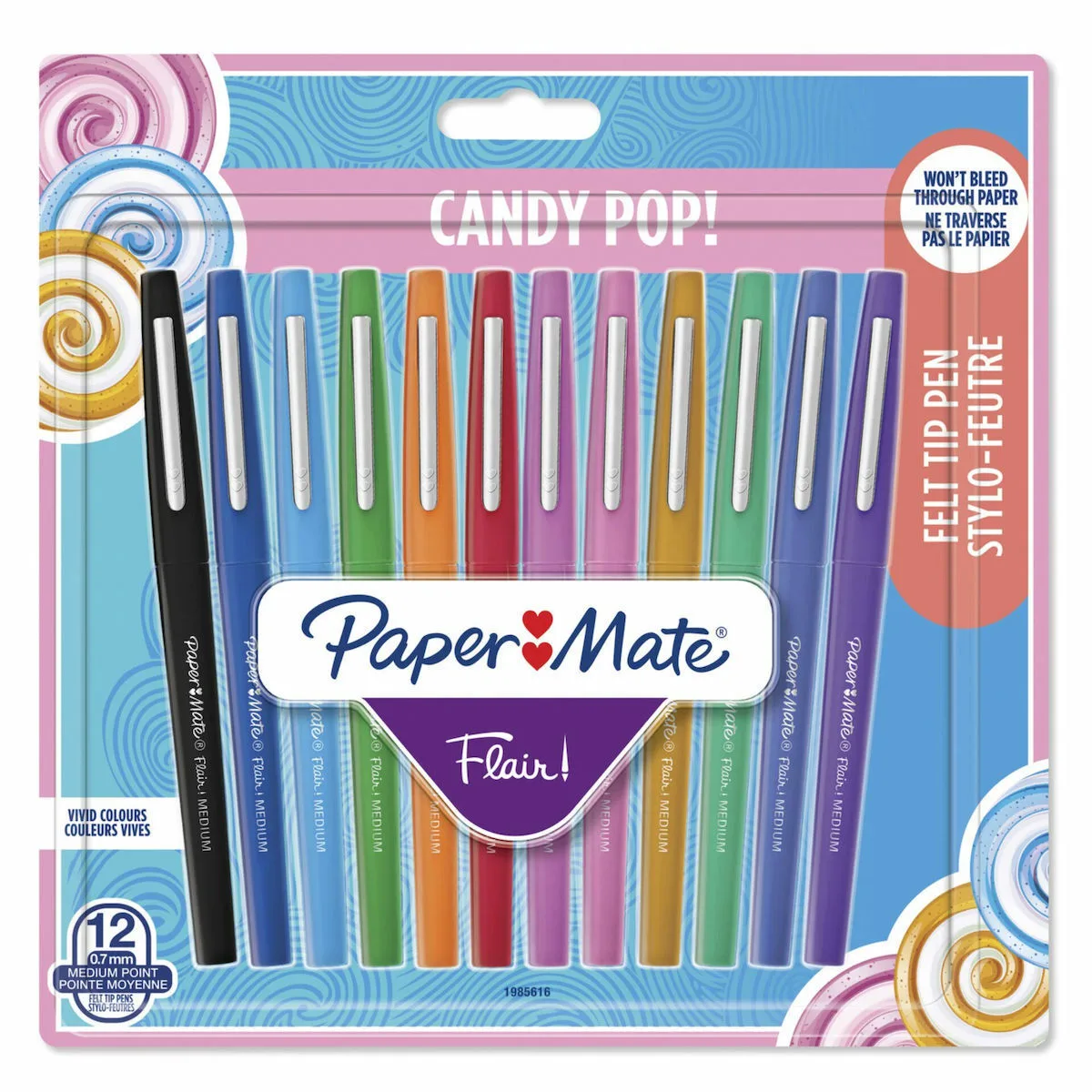 Paper Mate Flair Μαρκαδόροι Σχεδίου 0.7mm Σετ 12 χρώματα 1985616 Paper Mate Flair Μαρκαδόροι Σχεδίου 0.7mm Σετ 12 χρώματα 1985616 - Image 1