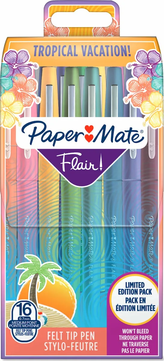 Paper Mate Flair Στυλό Ballpoint Σετ 16τμχ 1951030 Paper Mate Flair Στυλό Ballpoint Σετ 16τμχ 1951030 - Image 1