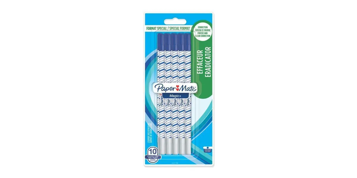 Paper Mate Tintenlöscher Magic+ Στρογγυλή Μύτη 10τεμ Blister Paper Mate Tintenlöscher Magic+ Στρογγυλή Μύτη 10τεμ Blister - Image 1