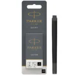 Parker 10 Ανταλλακτικά Μελάνια για Στυλό Μαύρα 1950206