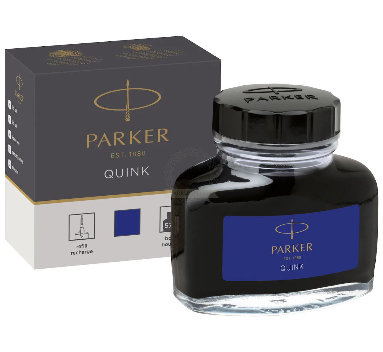 Parker Ανταλλακτικό Μελάνι για Στυλό Μπλε 75ml 1185.2382.50 Parker Ανταλλακτικό Μελάνι για Στυλό Μπλε 75ml 1185.2382.50 - Image 1