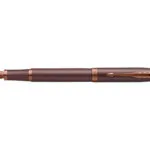 Parker Σετ Πένα Γραφής Medium Μπορντό από Ατσάλι με Μπλε Μελάνι 2190512
