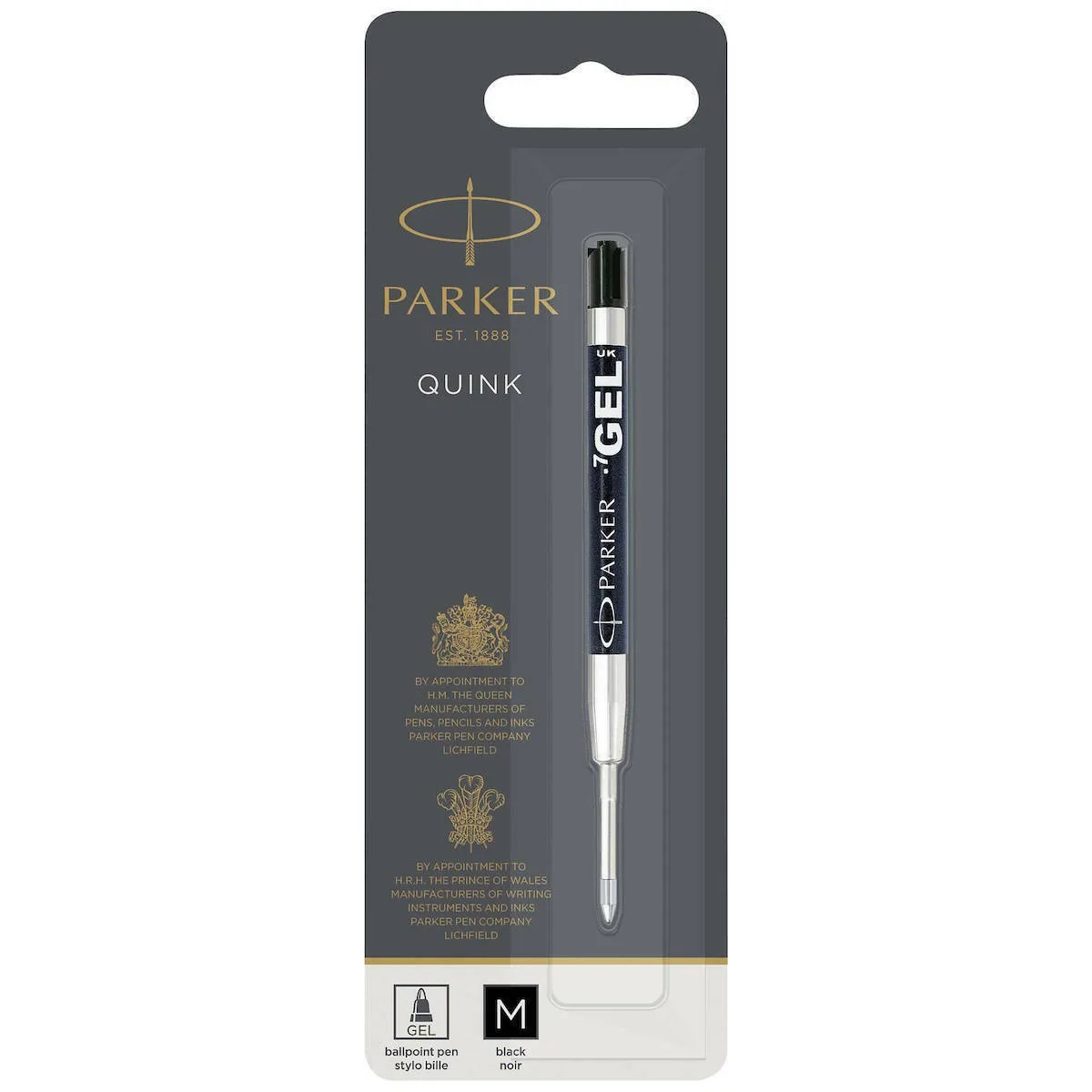Parker Quink Ανταλλακτικό Μελάνι για Στυλό Medium Μαύρο 1950344 Parker Quink Ανταλλακτικό Μελάνι για Στυλό Medium Μαύρο 1950344 - Image 1