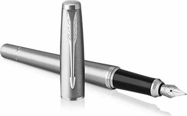 Parker Urban Core Πένα Γραφής Medium Ασημί από Ορείχαλκο με Μπλε Μελάνι 1931605 Parker Urban Core Πένα Γραφής Medium Ασημί από Ορείχαλκο με Μπλε Μελάνι 1931605 - Image 1
